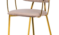 Set van 2 eetkamerstoelen Giselle velvet