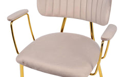 Set van 2 eetkamerstoelen Giselle velvet