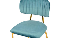 Set van 2 eetkamerstoelen Giselle velvet