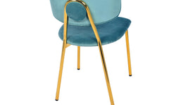 Set van 2 eetkamerstoelen Giselle velvet