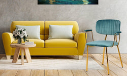 Set van 2 eetkamerstoelen Giselle velvet