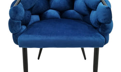 Set van 2 eetkamerstoelen Grace velvet