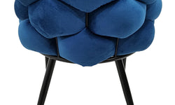 Set van 2 eetkamerstoelen Grace velvet