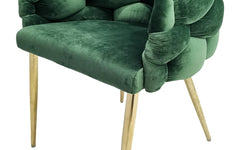Set van 2 eetkamerstoelen Grace velvet
