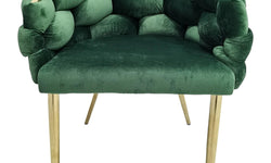 Set van 2 eetkamerstoelen Grace velvet