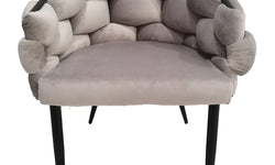 Set van 2 eetkamerstoelen Grace velvet
