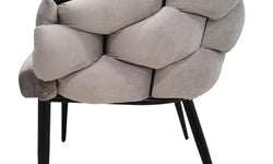 Set van 2 eetkamerstoelen Grace velvet