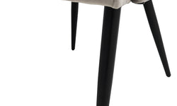 Set van 2 eetkamerstoelen Grace velvet