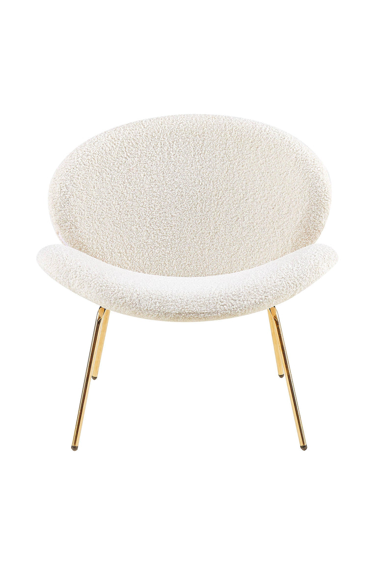 Set van 2 eetkamerstoelen Jaden bouclé
