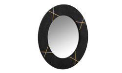 Wandspiegel Dexter marmer rond