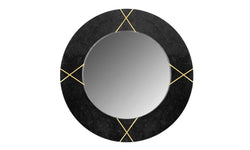 Wandspiegel Dexter marmer rond