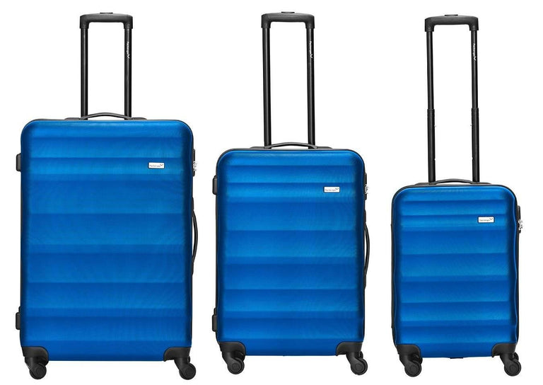 Set van 3 koffers hardcase stripe