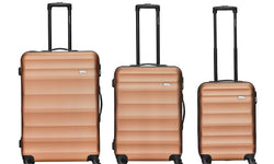 Set van 3 koffers hardcase stripe