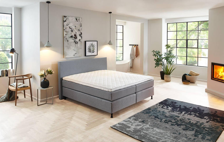 Boxspring Loft Glasgow inclusief dekbed 140 x 200 cm