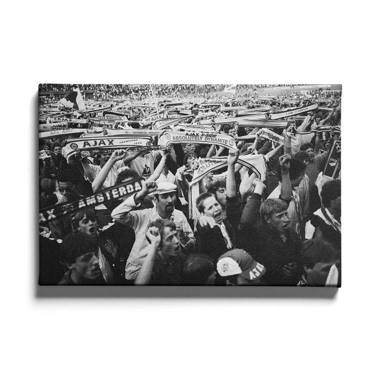 Canvas schilderij AFC Ajax kampioen '82