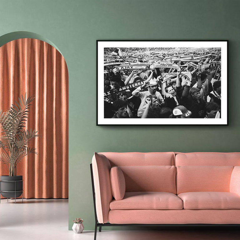 Canvas schilderij AFC Ajax kampioen '82