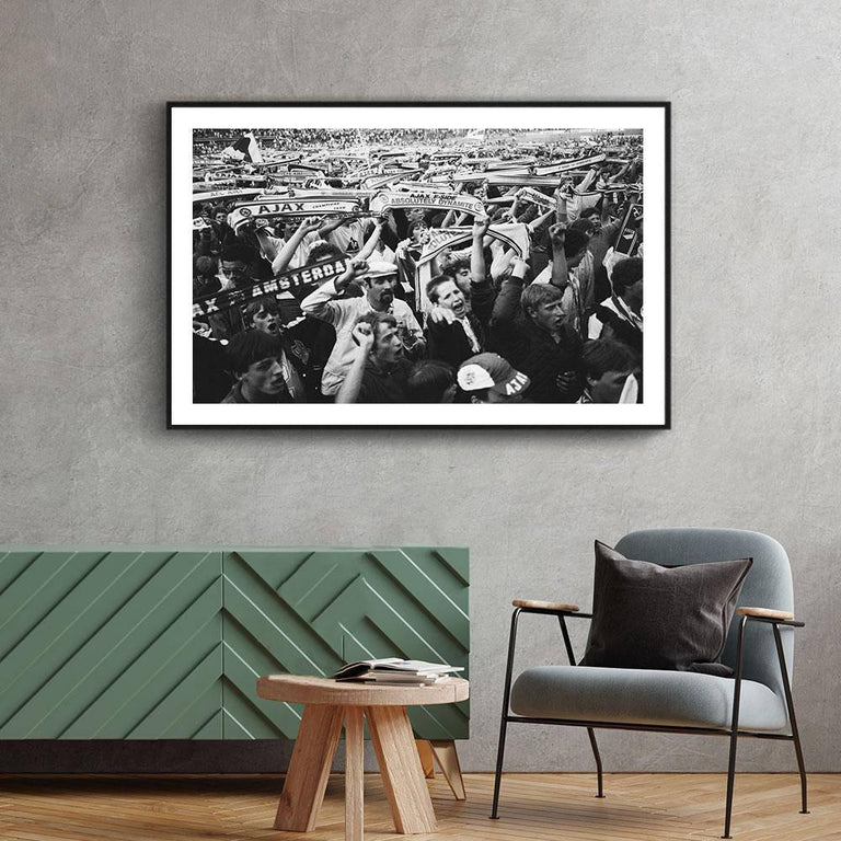 Canvas schilderij AFC Ajax kampioen '82