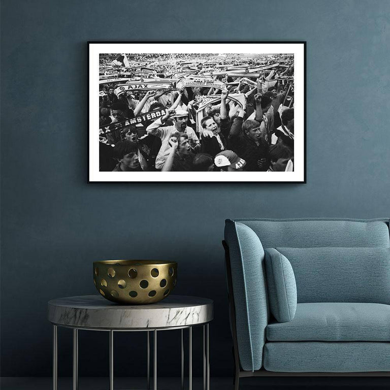 Canvas schilderij AFC Ajax kampioen '82