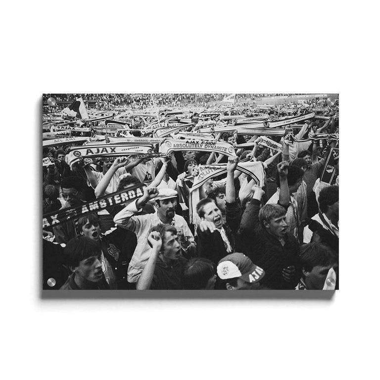 Canvas schilderij AFC Ajax kampioen '82
