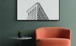 Canvas schilderij Apartment Building