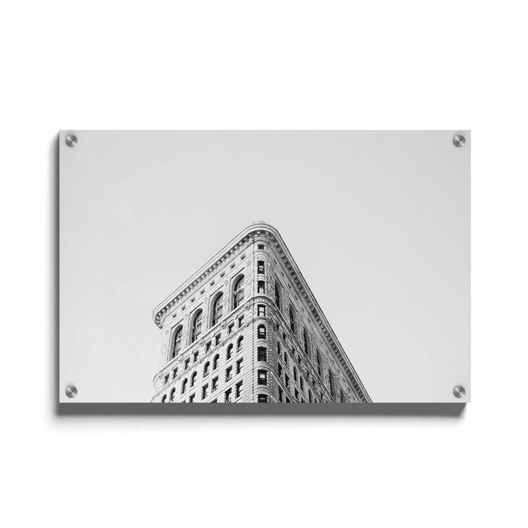 Canvas schilderij Apartment Building