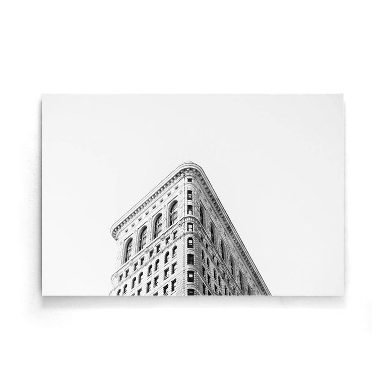 Canvas schilderij Apartment Building