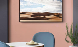 Canvas schilderij Cloudy Desert