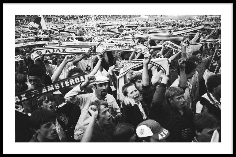 Ingelijste poster AFC Ajax kampioen '82