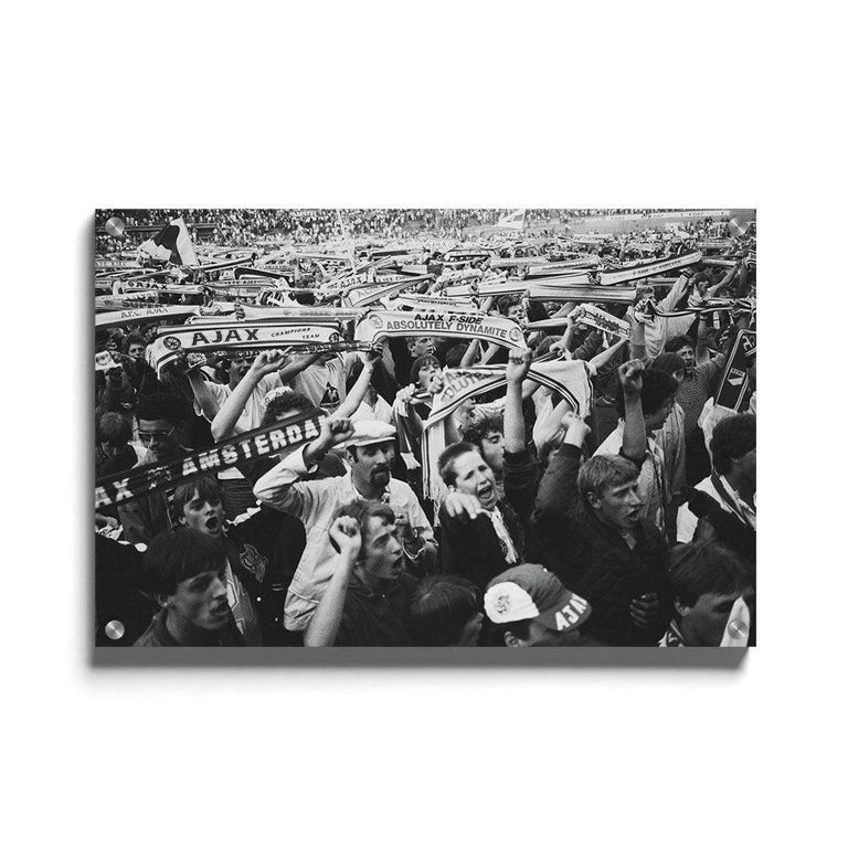 Ingelijste poster AFC Ajax kampioen '82
