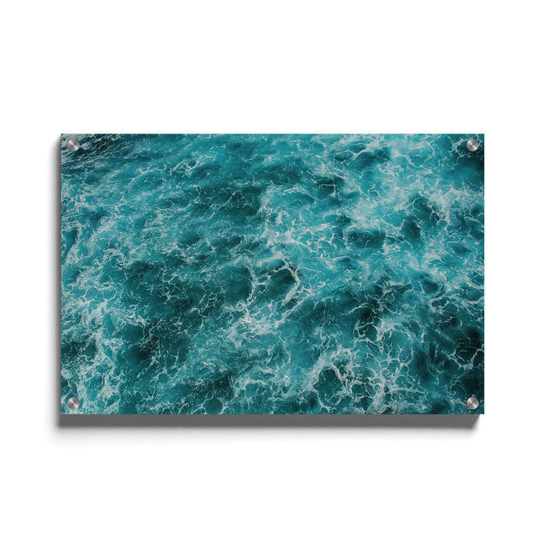 Ingelijste poster Blauwe Oceaan