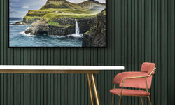Ingelijste poster Faroe Islands