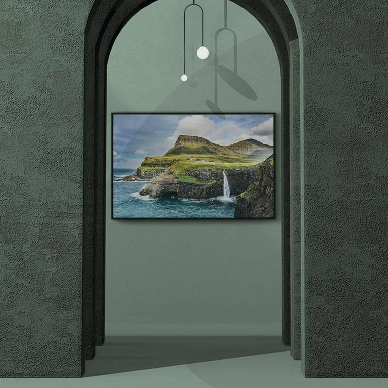 Ingelijste poster Faroe Islands