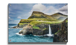 Ingelijste poster Faroe Islands