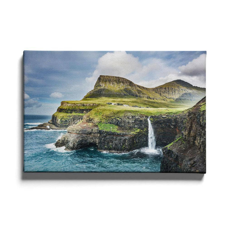 Ingelijste poster Faroe Islands