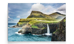 Ingelijste poster Faroe Islands