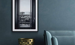 Ingelijste poster French Windowsill