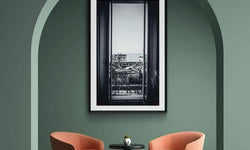 Ingelijste poster French Windowsill