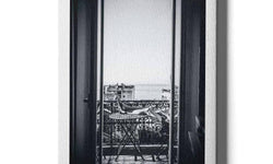 Ingelijste poster French Windowsill