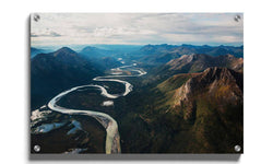 Plexiglas schilderij Alatna River