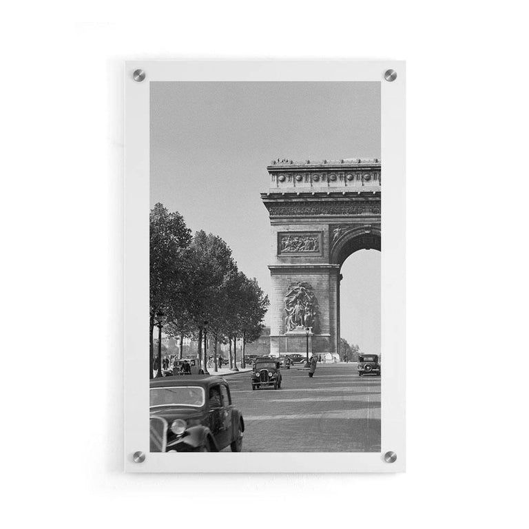 Plexiglas schilderij Arc de Triomphe '36