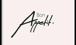 Plexiglas schilderij Bon Appetit