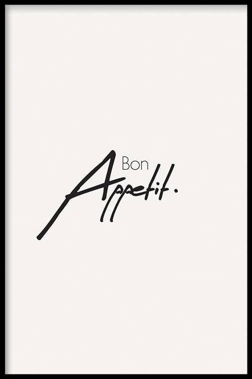 Plexiglas schilderij Bon Appetit