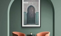 Plexiglas schilderij Doorway In Marrakech