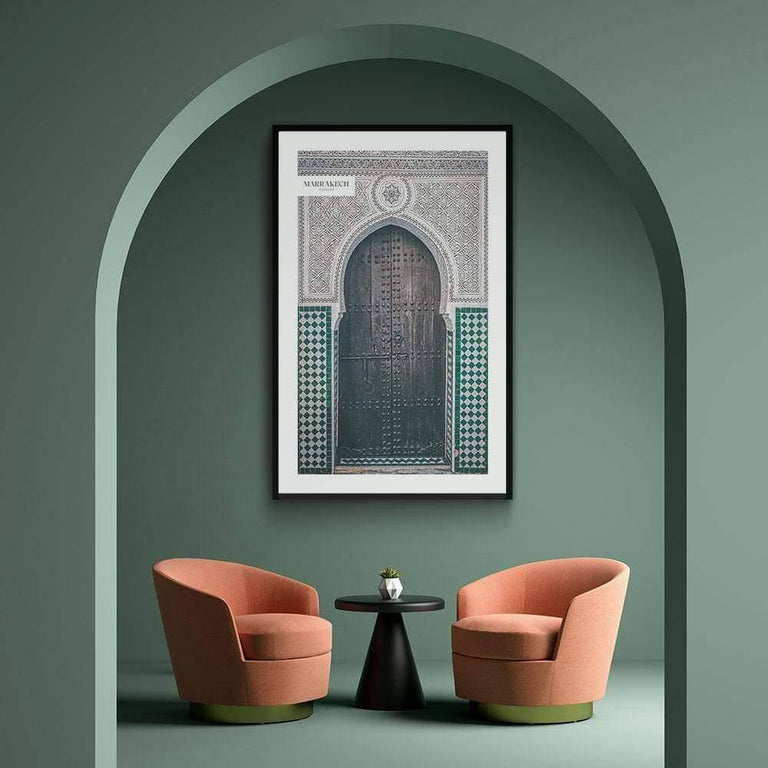 Plexiglas schilderij Doorway In Marrakech