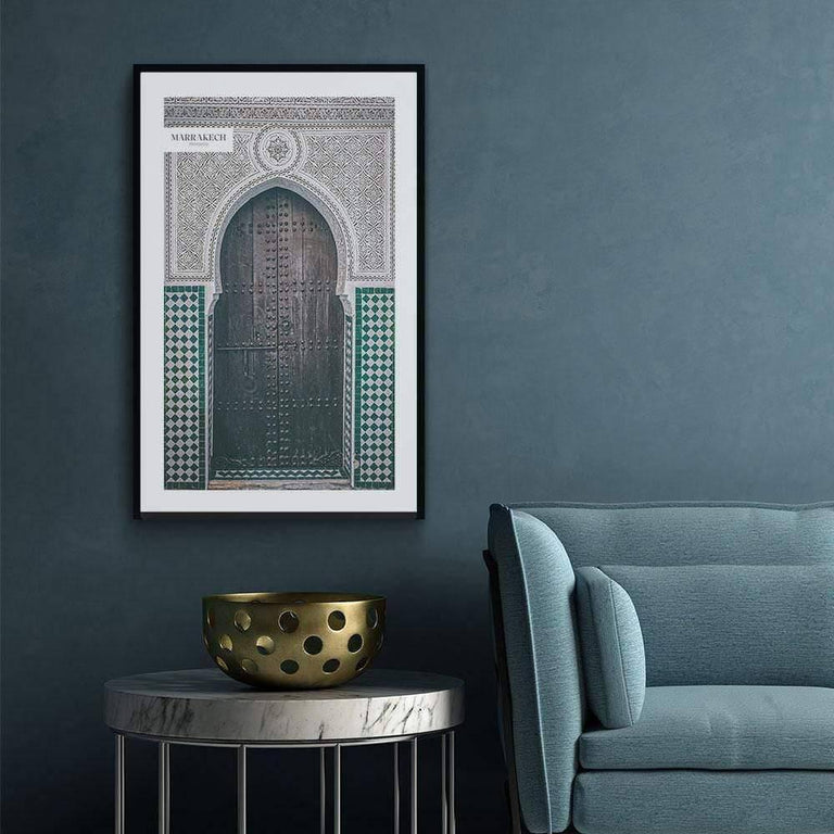 Plexiglas schilderij Doorway In Marrakech