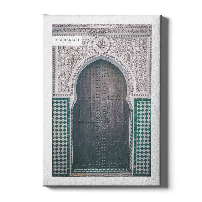 Plexiglas schilderij Doorway In Marrakech
