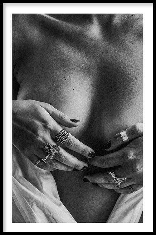 Plexiglas schilderij Female body