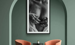 Plexiglas schilderij Female body