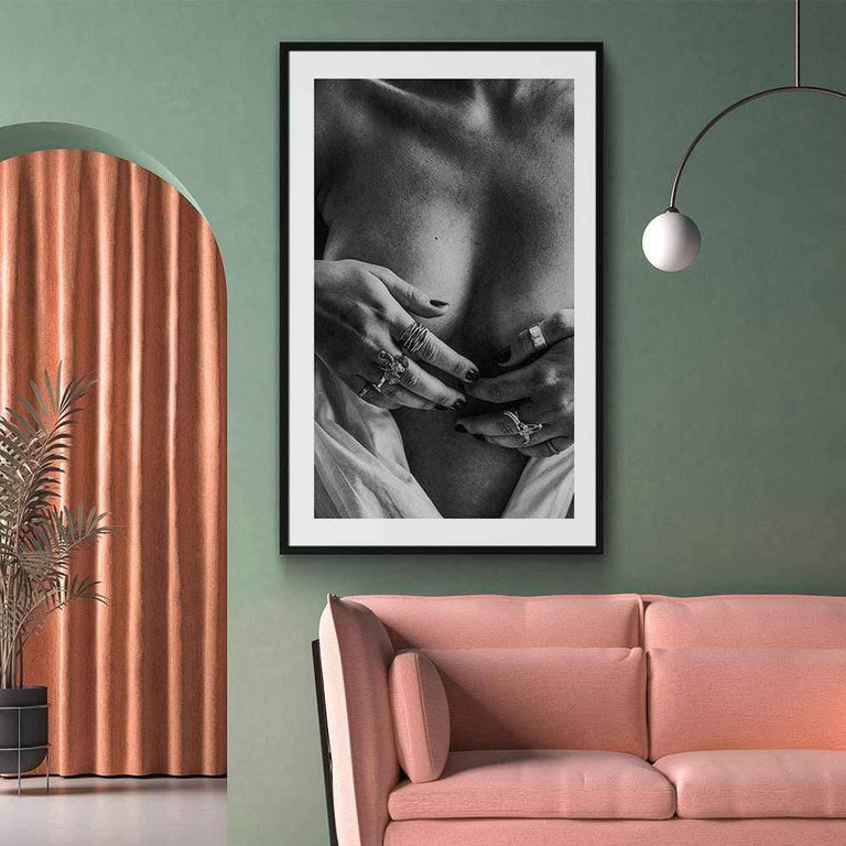 Plexiglas schilderij Female body