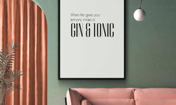 Plexiglas schilderij Gin And Tonic